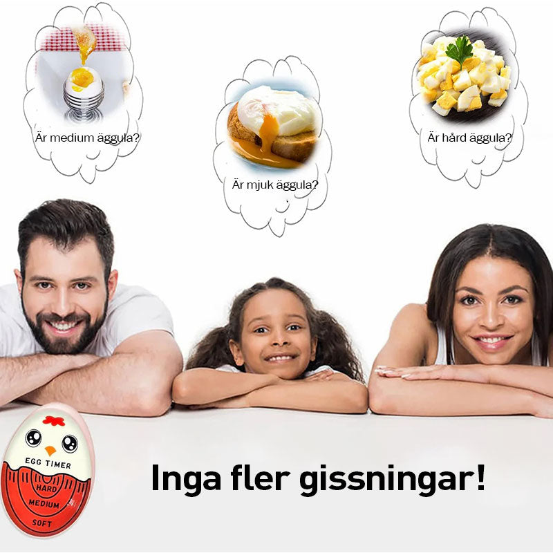 Äggtimer som ändrar färg när den är klar | Ingen BPA