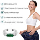 Magnetiserad moissanit diamantring
