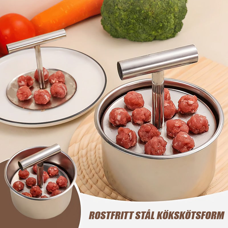 🎁Köttbullsform i rostfritt stål för kök