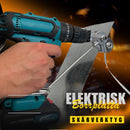 Plattskärare för elektrisk borrmaskin