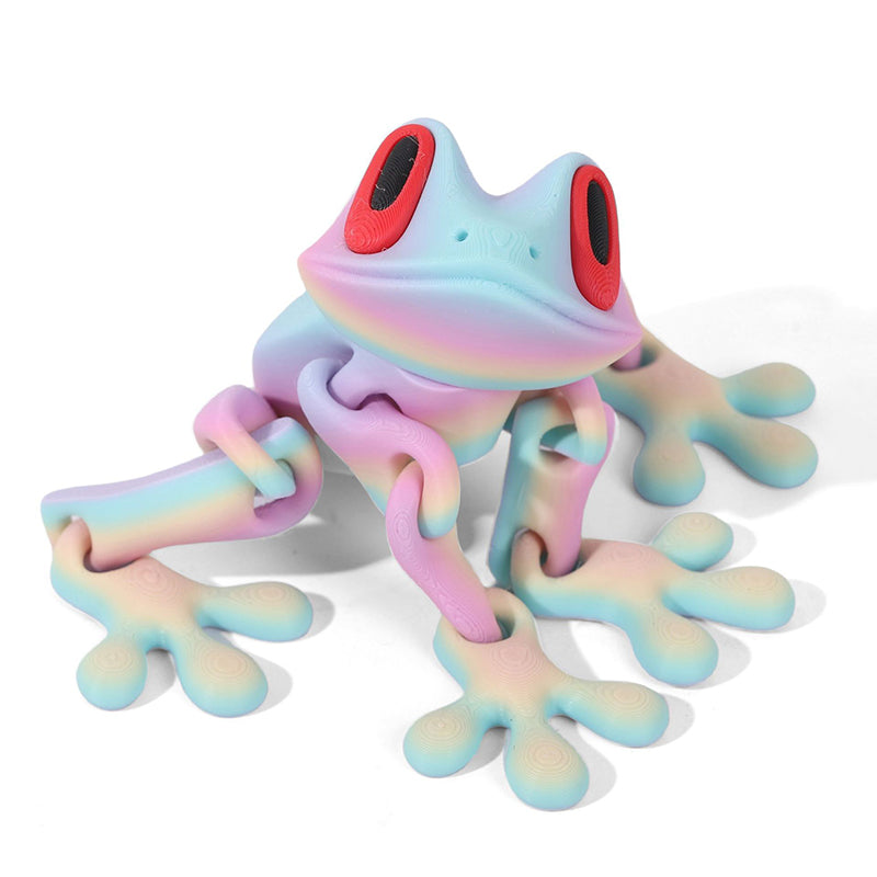 🔥3D-utskriven magnetisk grodleksak