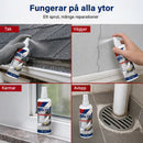 Vattentät spray för reparation och tätning av läckor