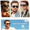 Unisex polariserade glasögon