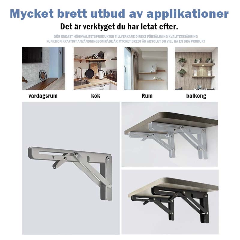 Triangelfäste väggställ（2 st）