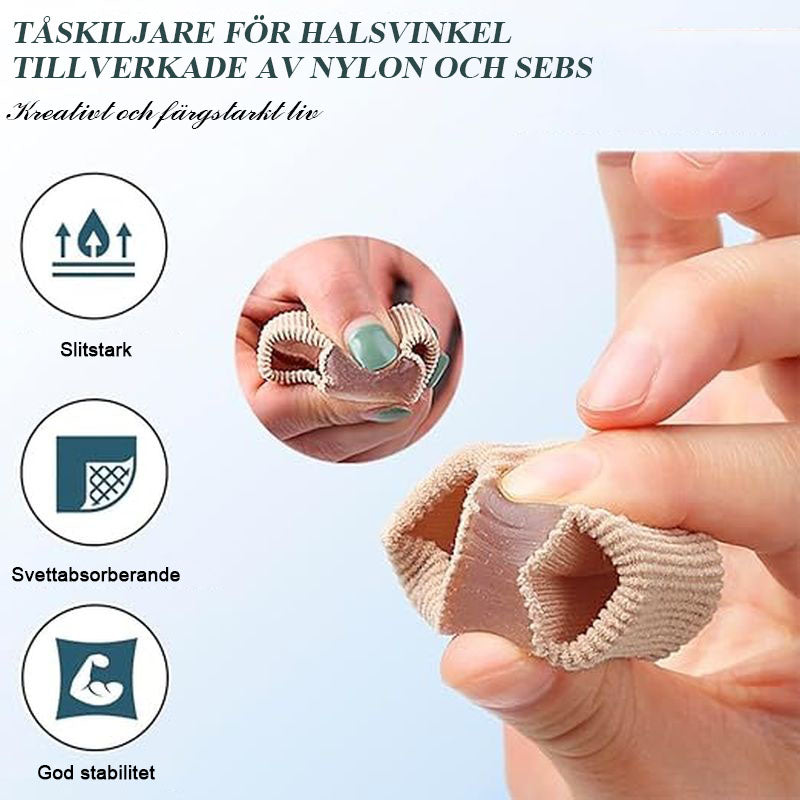 Tåseparator för korrigering av hallux valgus