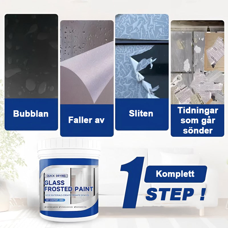 🔥Varmsäljande snabbtorkande glas frostad färg