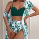 Drömmiga badkläder med band med täckning