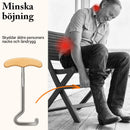 Hästformat skohorn/krok för att göra det lättare att ta på sig skor.