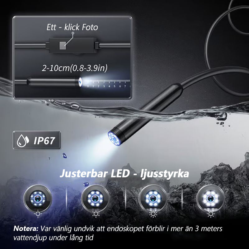 🔎Plug-and-Play endoskopkamera