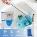 Engångs toalettborste engångssvamphuvud