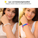 Armband som ändrar färg beroende på temperatur