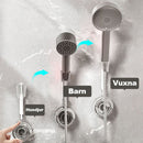 Justerbart fäste för sugkopp duschhuvud