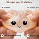 Glittrig "Dumpling" Mystery Squishy (Slumpmässig färg)