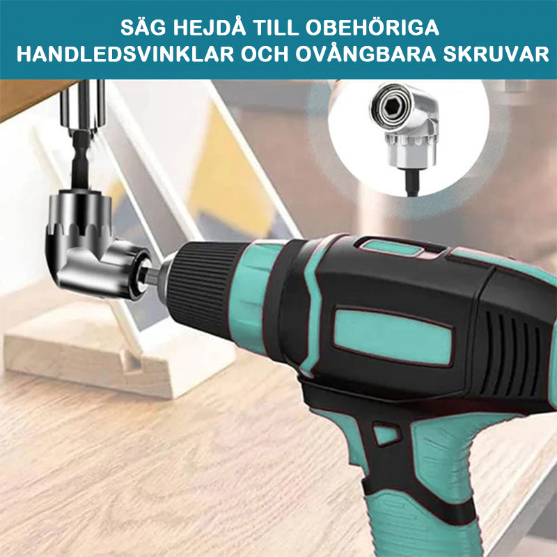 105° vinkelskruvmejseladapter Bits Hörnskärare