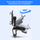 Multifunktionell mobiltelefonhållare för bilens instrumentbräda