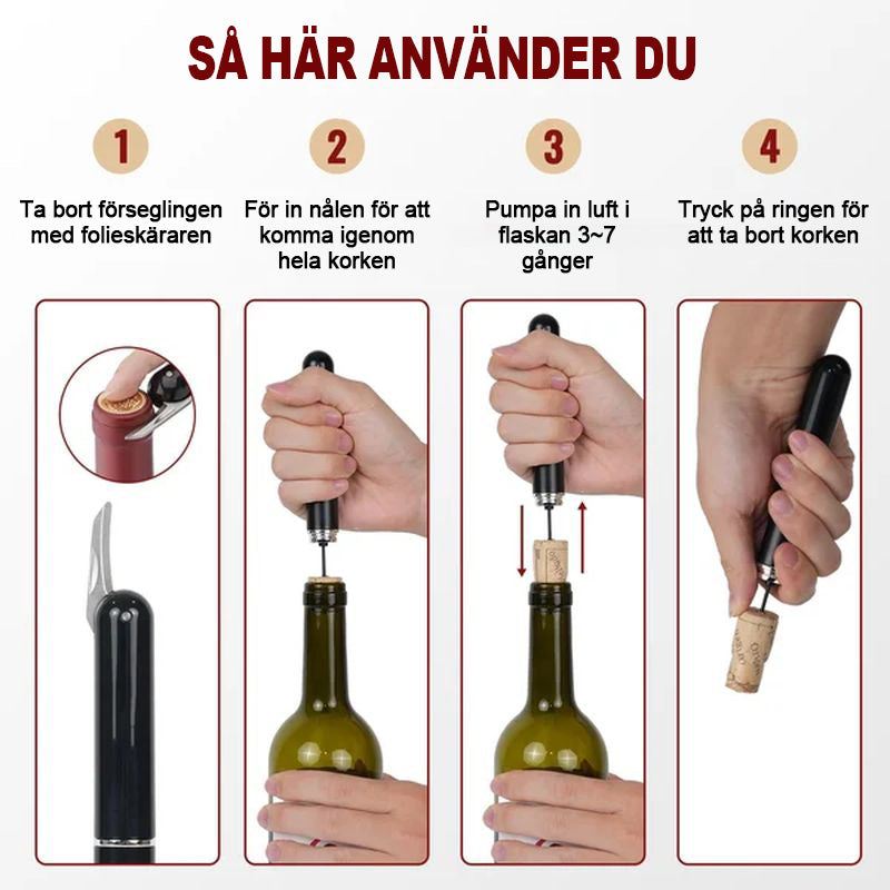 Flasköppnare för vin