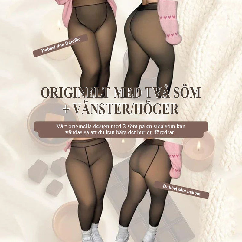 Högmidjade stretchiga shaping-tights