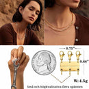 Flera halsband lagerspännen