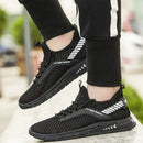 Lättviktssneakers i mesh som andas