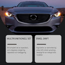 Gulnande, atomiserad repvårdsspray för strålkastare