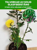 Trädgårdsblommor Blomstöd Enkelstångsstöd
