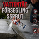 Vattentät spray för reparation och tätning av läckor