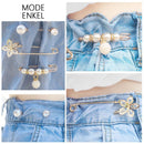 Brosch med pärlor dekorativ klädnypa