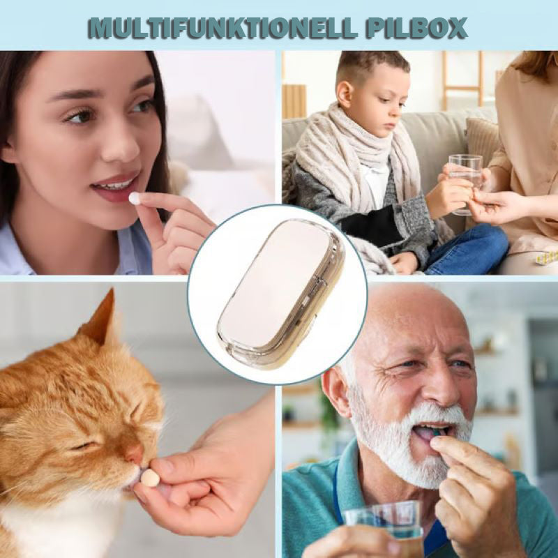 🔥Bärbar pillerskärare