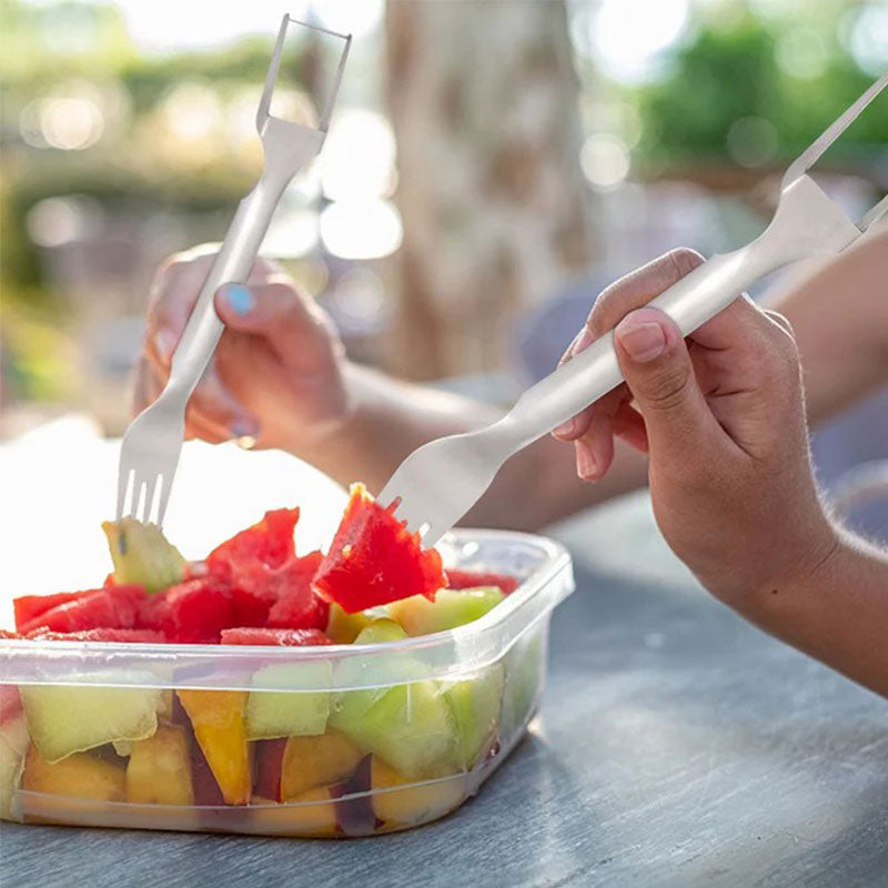 2 i 1 fruktskärare i rostfritt stål