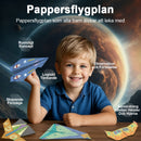 ✈️✨ Gör-det-själv-bok med pappersflygplan