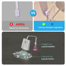 Vattentät LED uppladdningsbar toalett Smart nattlampa