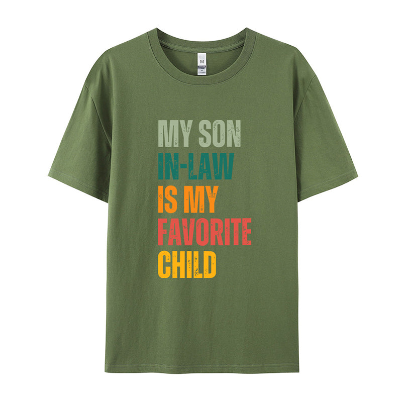 Rolig familjhumor Retro T-tröja