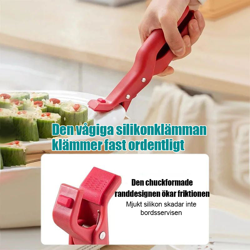 Köksklämma för skållning mot skållning