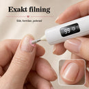 Elektrisk nagelslip med LED-belysning