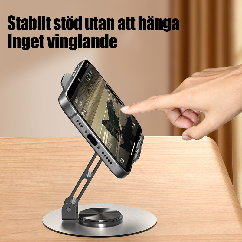 360° roterande mobiltelefonställ för skrivbord