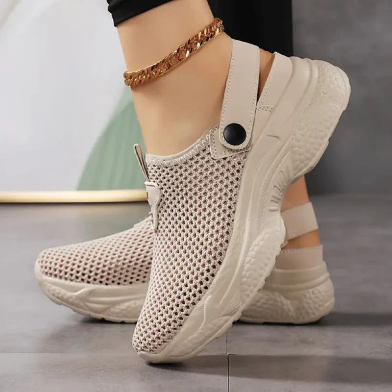 🌬️Damsneakers i andningsbar mesh | Vardagskläder och promenader👟