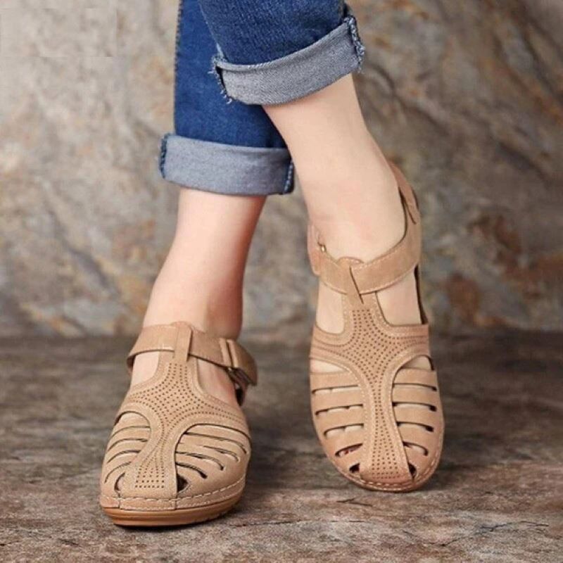 Sandalias de cuero ligeras de primera calidad