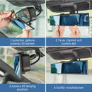 🚗👁️ Böjd innerbackspegel för bilar