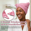 Anti-friss torkhandduk — Hemligheten bakom perfekta, definierade lockar