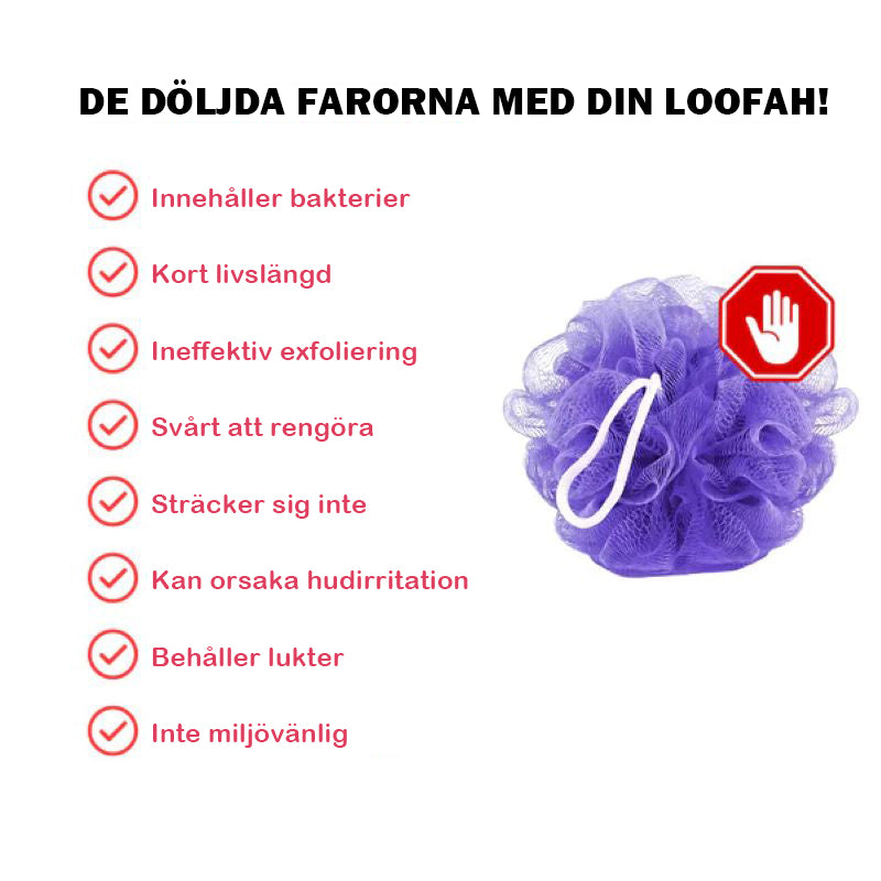 Afrikansk exfolierande mesh-badhandduk med hög elasticitet