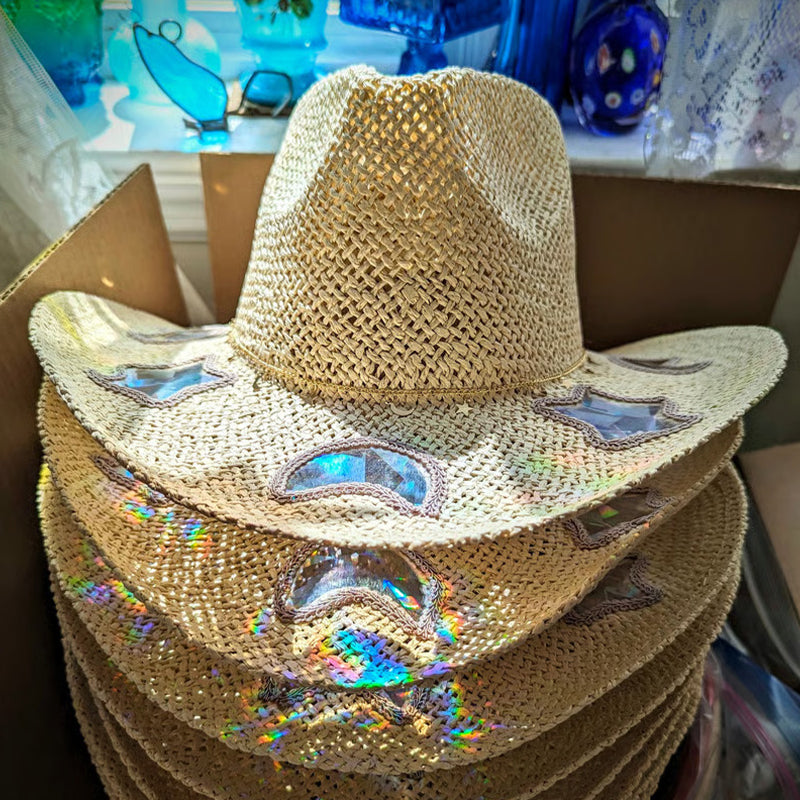 Suncatcher Cowgirl Stråprismahatt