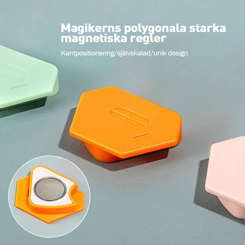 Multifunktionell polygonal stark magnetisk mätare för symaskin