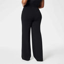 Dambyxor med vida ben, hög midja och vida ben