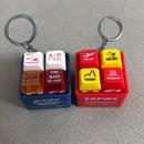 Larmhänge nyckelring