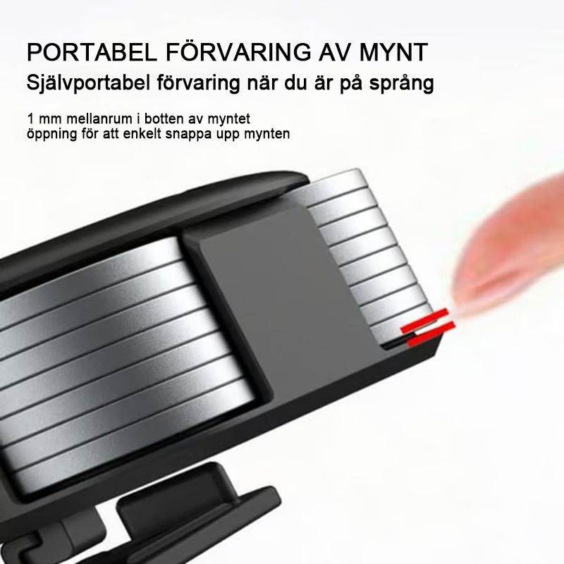 🎁Bärbar myntförvaringslåda