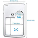 LED Förstornings Kort för Läsning