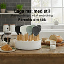 Non-stick självstående risskopa