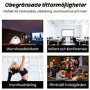 Hopfällbar mjuk projektorduk