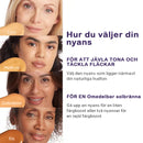 Allt-i-ett-kräm: fuktkräm, concealer och concealer 💧✨Lätt och vattentät