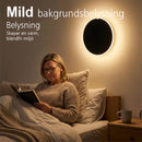 Moderna runda LED-vägglampor